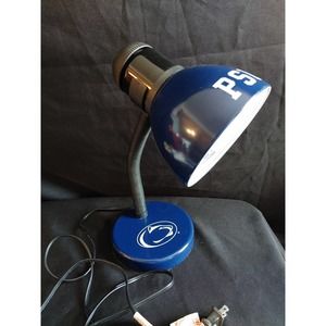 PSU Penn State Nittany Lions Blue Desk Table Lamp